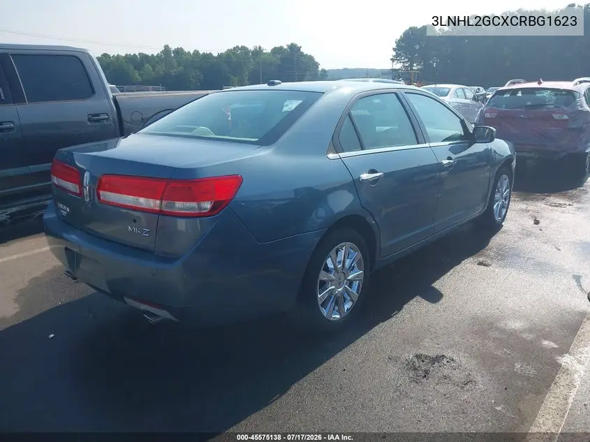 2012 Lincoln Mkz VIN: 3LNHL2GCXCRBG1623 Lot: 45575138