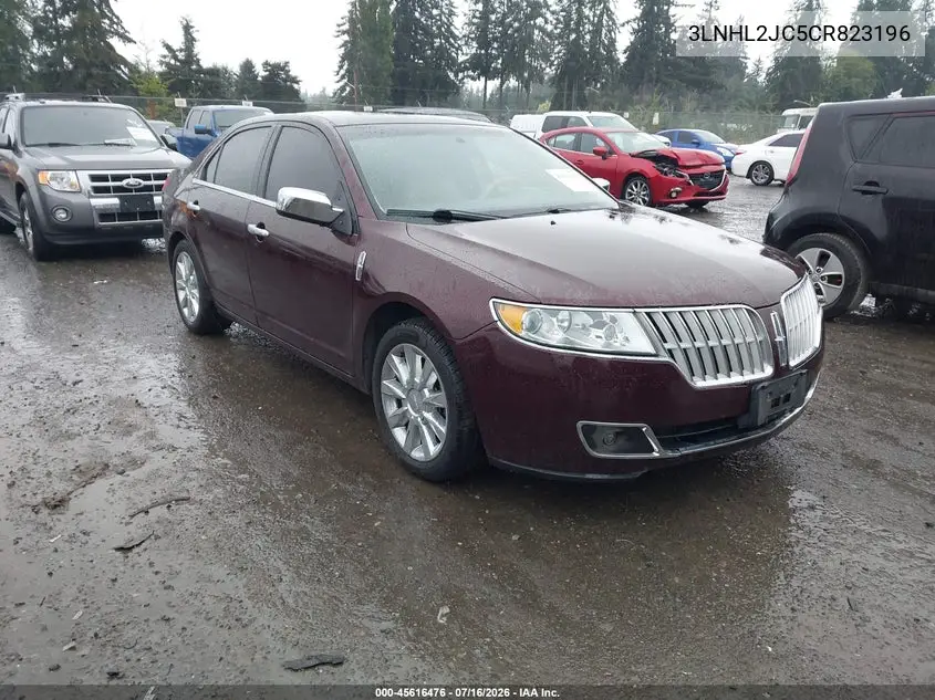 2012 Lincoln Mkz VIN: 3LNHL2JC5CR823196 Lot: 45616476