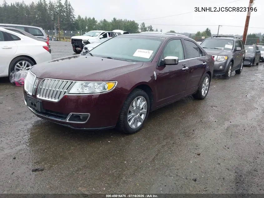 2012 Lincoln Mkz VIN: 3LNHL2JC5CR823196 Lot: 45616476