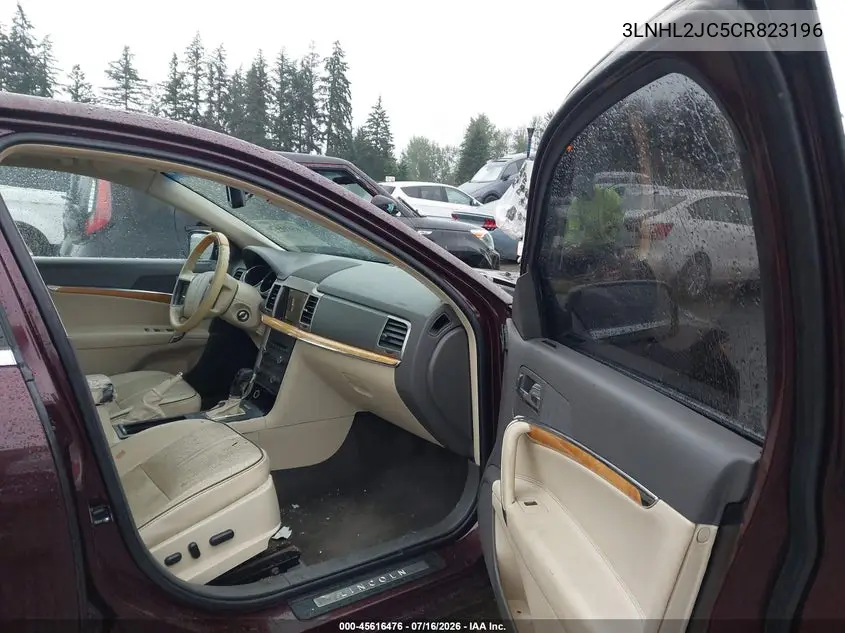 2012 Lincoln Mkz VIN: 3LNHL2JC5CR823196 Lot: 45616476
