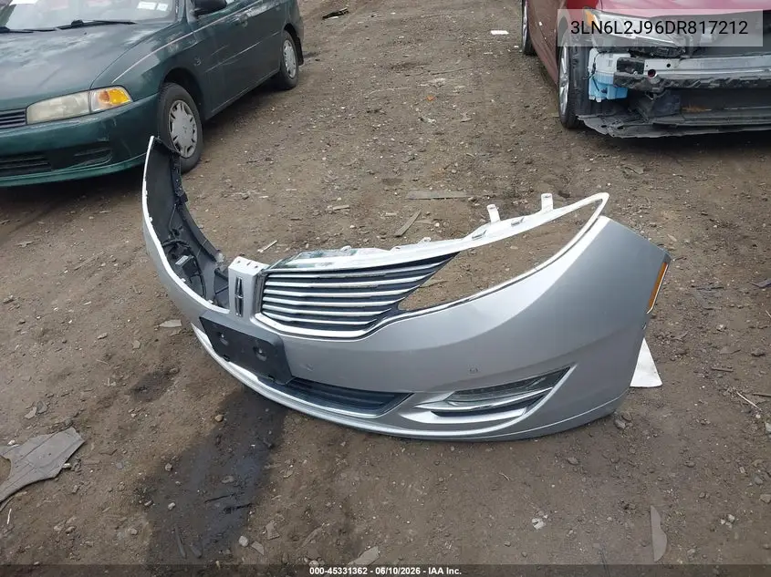 2013 Lincoln Mkz VIN: 3LN6L2J96DR817212 Lot: 45331362