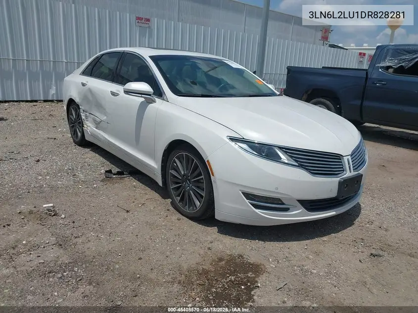 2013 Lincoln Mkz Hybrid VIN: 3LN6L2LU1DR828281 Lot: 45408570