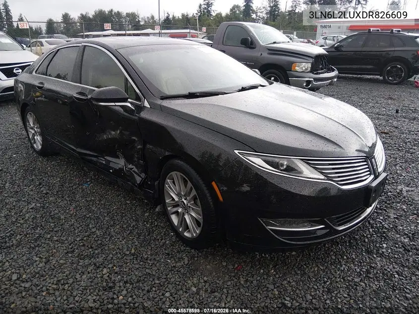 2013 Lincoln Mkz Hybrid VIN: 3LN6L2LUXDR826609 Lot: 45578598