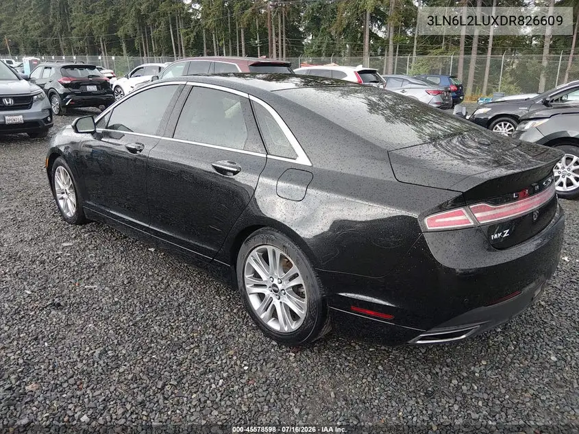 2013 Lincoln Mkz Hybrid VIN: 3LN6L2LUXDR826609 Lot: 45578598