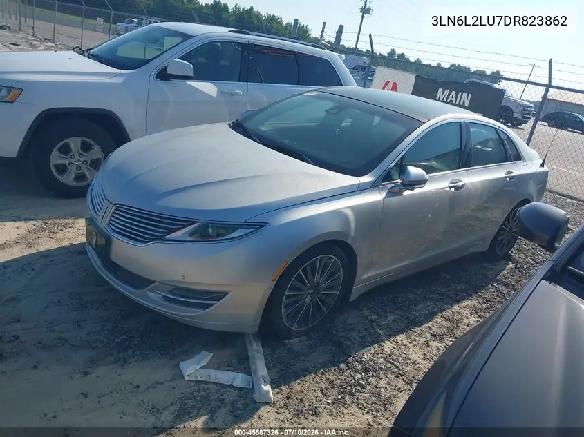 2013 Lincoln Mkz Hybrid VIN: 3LN6L2LU7DR823862 Lot: 45587326