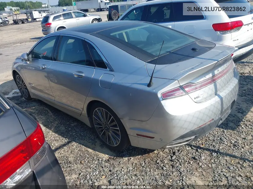 2013 Lincoln Mkz Hybrid VIN: 3LN6L2LU7DR823862 Lot: 45587326