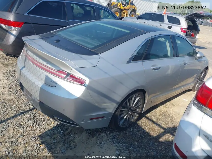 2013 Lincoln Mkz Hybrid VIN: 3LN6L2LU7DR823862 Lot: 45587326