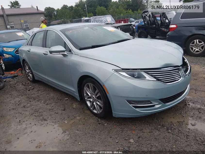 2013 Lincoln Mkz Hybrid VIN: 3LN6L2LUXDR806179 Lot: 45587427