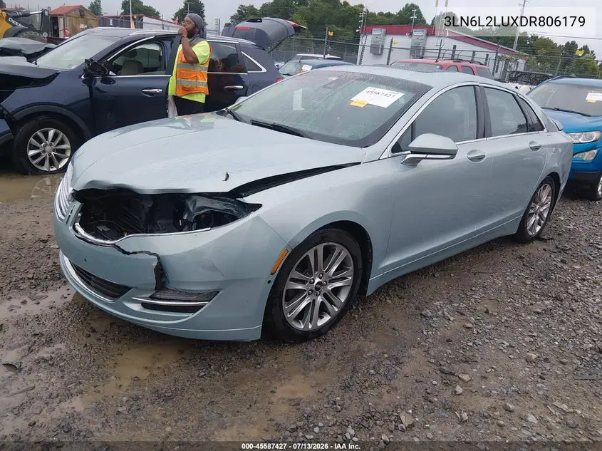 2013 Lincoln Mkz Hybrid VIN: 3LN6L2LUXDR806179 Lot: 45587427