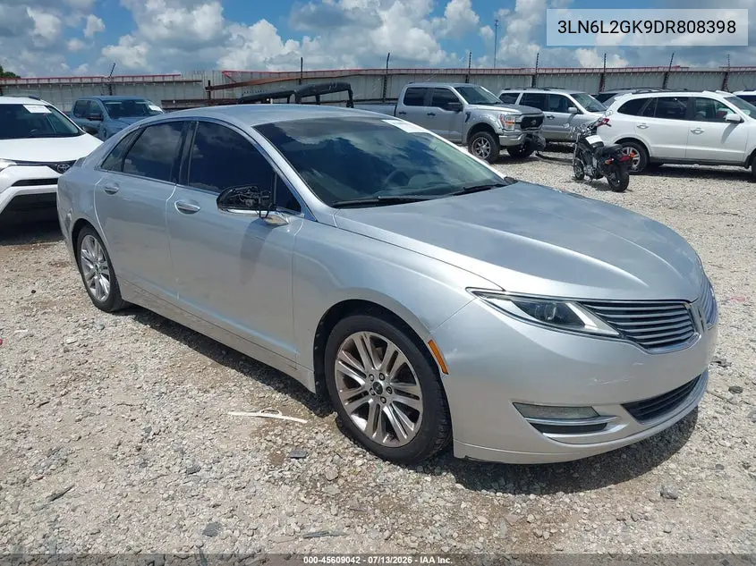 2013 Lincoln Mkz VIN: 3LN6L2GK9DR808398 Lot: 45609042