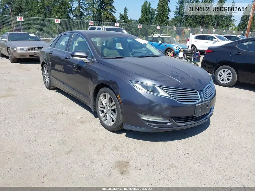 2013 Lincoln Mkz Hybrid VIN: 3LN6L2LU5DR802654 Lot: 45633616