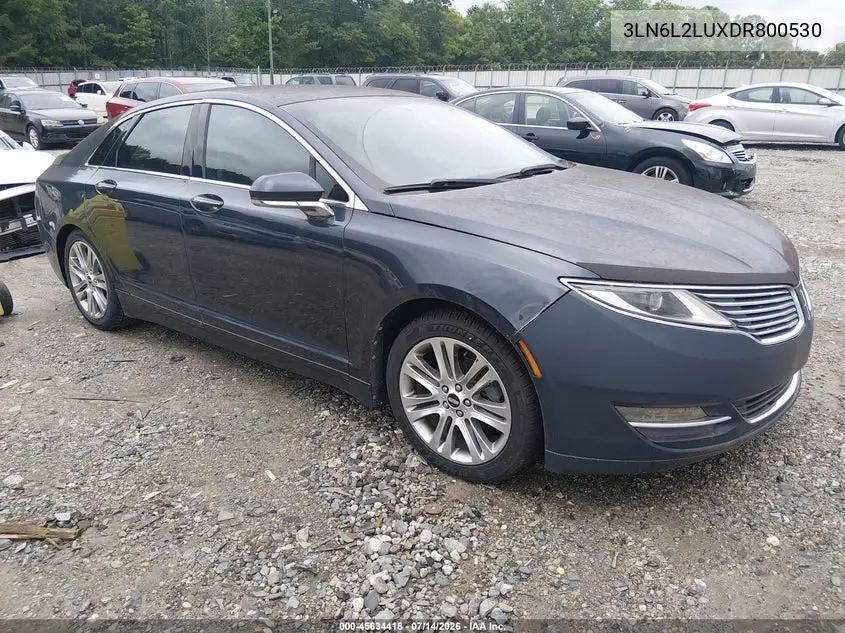 2013 Lincoln Mkz Hybrid VIN: 3LN6L2LUXDR800530 Lot: 45634418