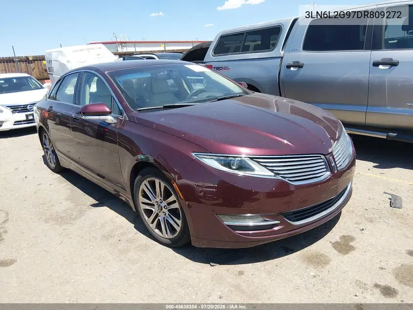 2013 Lincoln Mkz VIN: 3LN6L2G97DR809272 Lot: 45638354