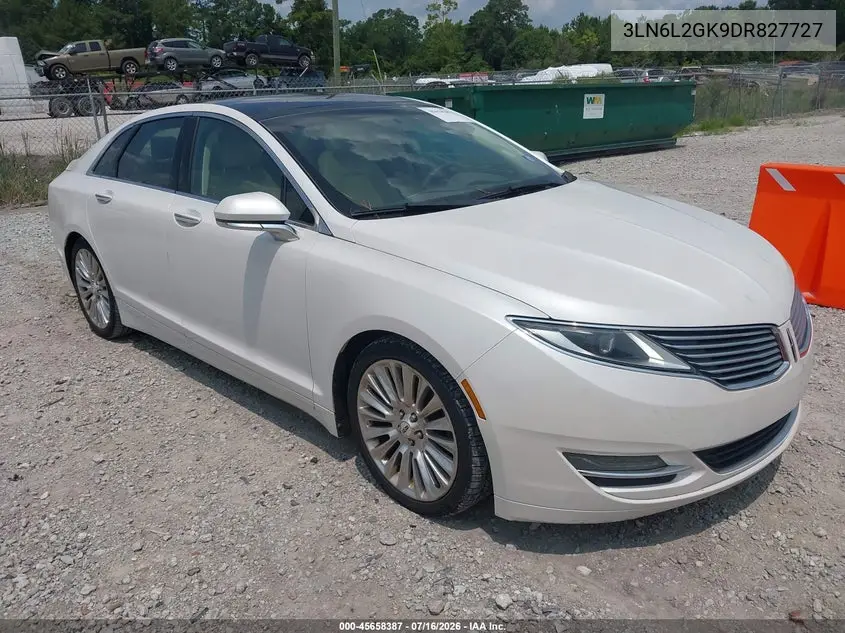 2013 Lincoln Mkz VIN: 3LN6L2GK9DR827727 Lot: 45658387