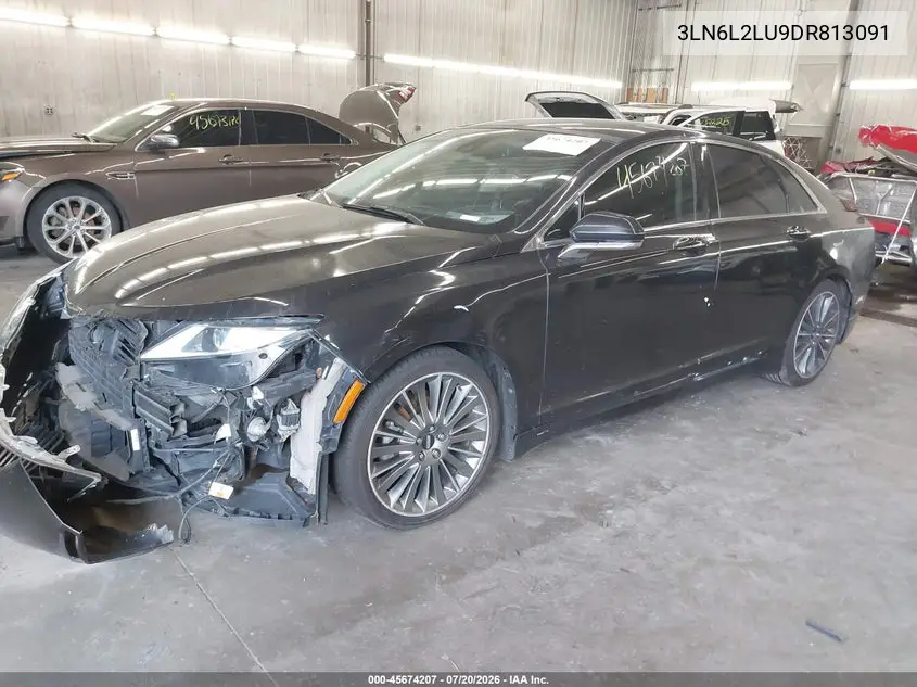 2013 Lincoln Mkz Hybrid VIN: 3LN6L2LU9DR813091 Lot: 45674207