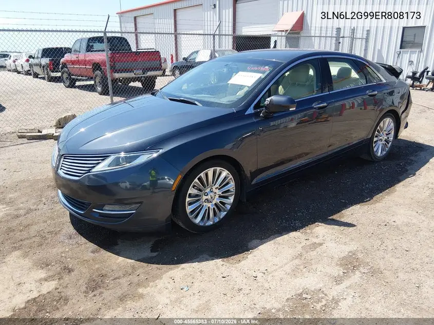 2014 Lincoln Mkz VIN: 3LN6L2G99ER808173 Lot: 45565383