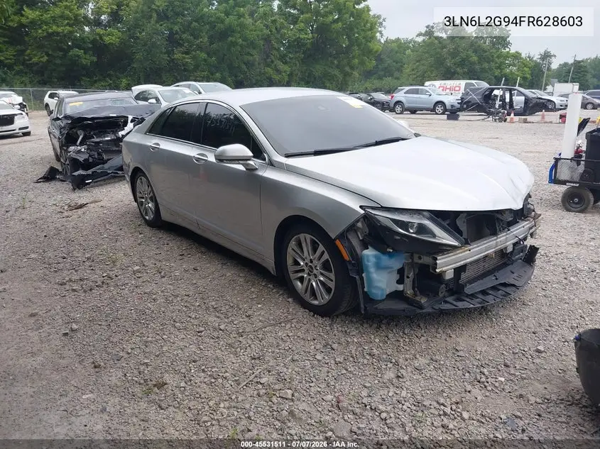 2015 Lincoln Mkz VIN: 3LN6L2G94FR628603 Lot: 45531511