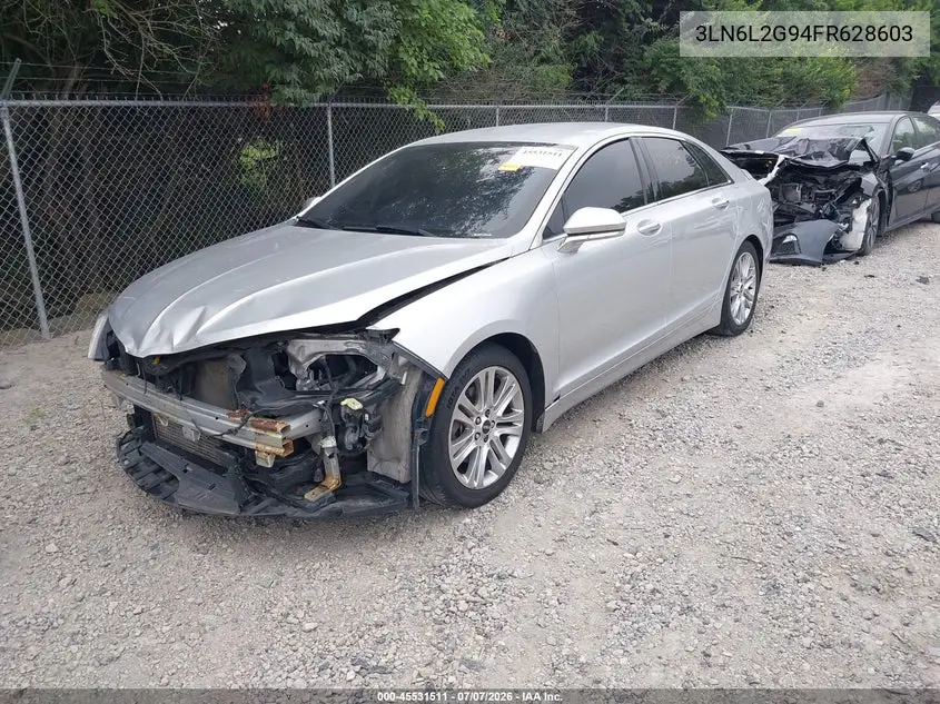 2015 Lincoln Mkz VIN: 3LN6L2G94FR628603 Lot: 45531511