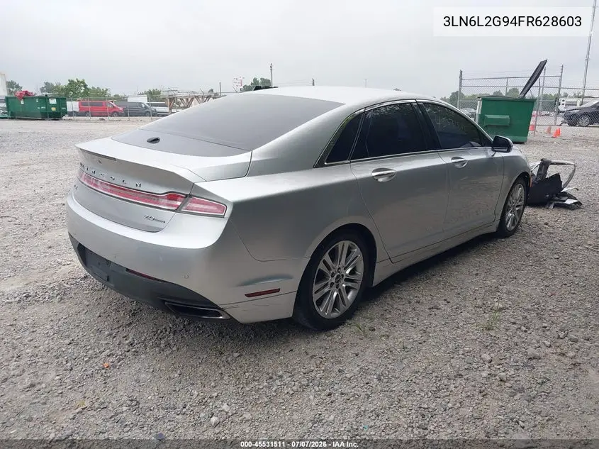 2015 Lincoln Mkz VIN: 3LN6L2G94FR628603 Lot: 45531511