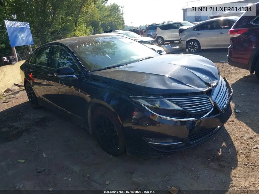2015 Lincoln Mkz Hybrid VIN: 3LN6L2LUXFR614134 Lot: 45617765