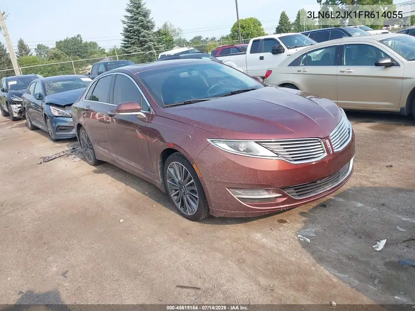 2015 Lincoln Mkz VIN: 3LN6L2JK1FR614055 Lot: 45619154
