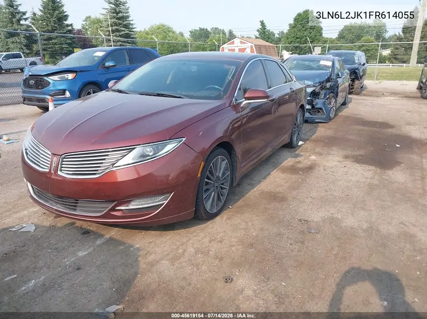 2015 Lincoln Mkz VIN: 3LN6L2JK1FR614055 Lot: 45619154