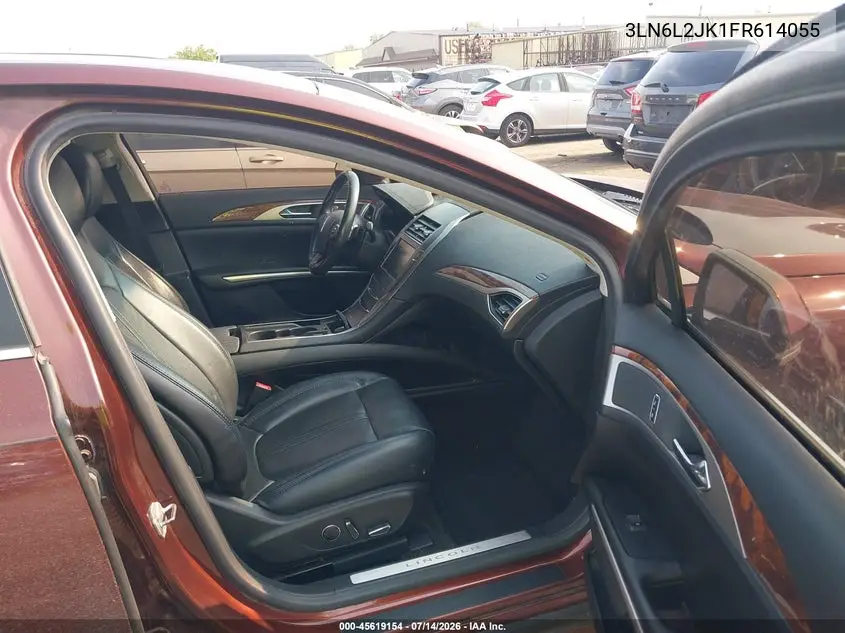 2015 Lincoln Mkz VIN: 3LN6L2JK1FR614055 Lot: 45619154