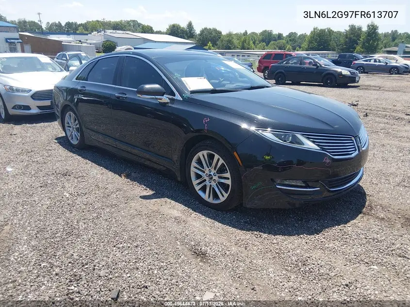 2015 Lincoln Mkz VIN: 3LN6L2G97FR613707 Lot: 45644473