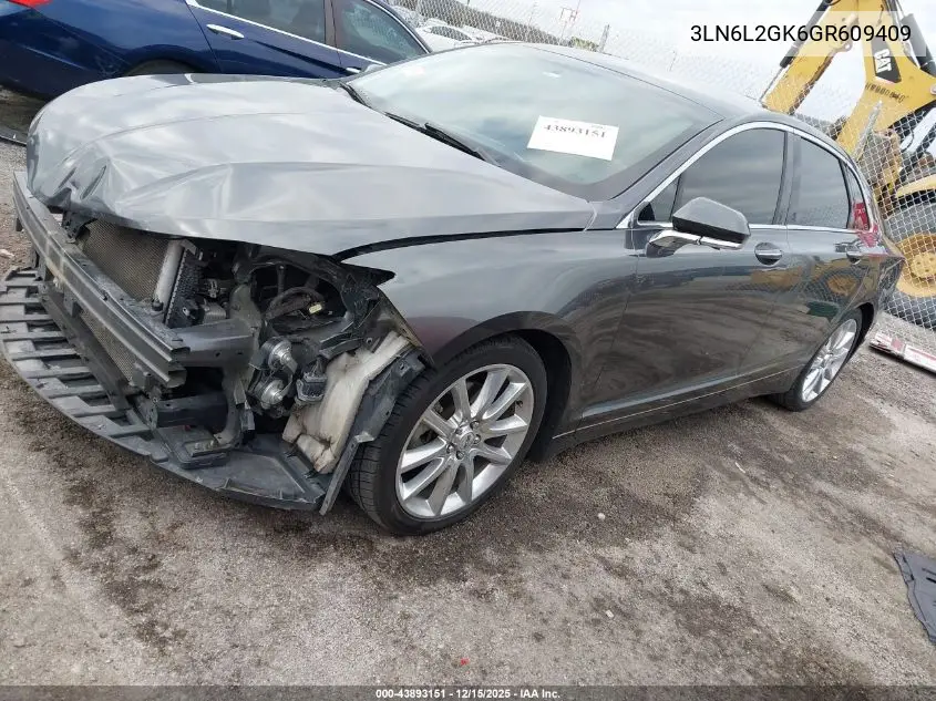 3LN6L2GK6GR609409 2016 Lincoln Mkz