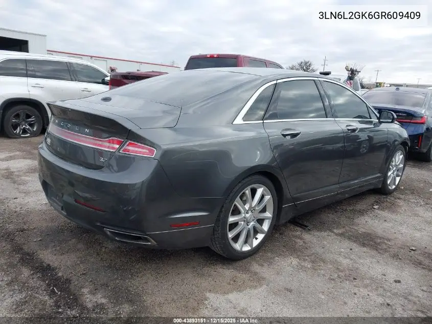 3LN6L2GK6GR609409 2016 Lincoln Mkz