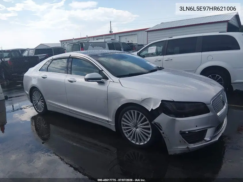 2017 Lincoln Mkz Reserve VIN: 3LN6L5E97HR621006 Lot: 45517775