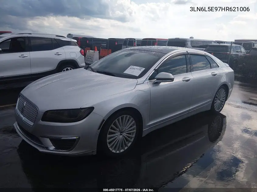 2017 Lincoln Mkz Reserve VIN: 3LN6L5E97HR621006 Lot: 45517775