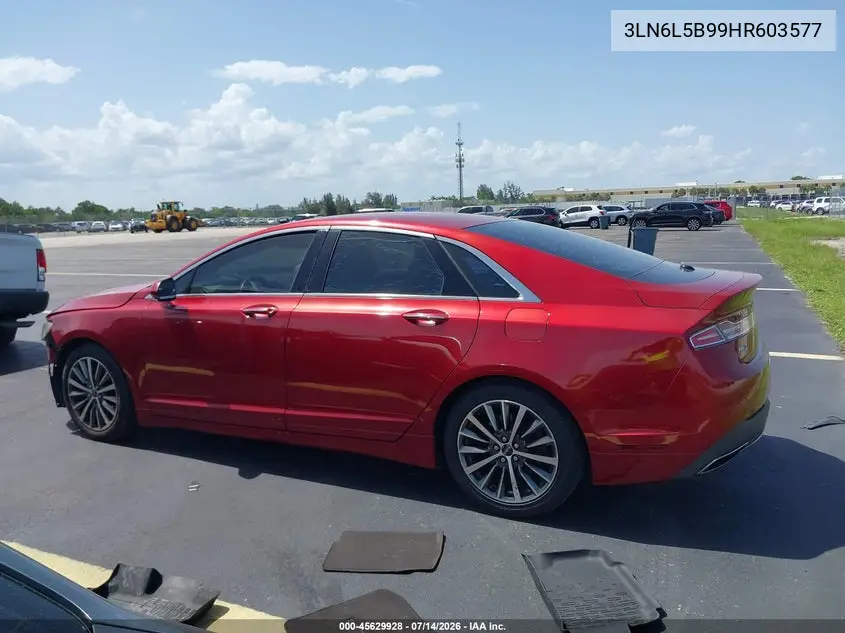 2017 Lincoln Mkz Premiere VIN: 3LN6L5B99HR603577 Lot: 45629928