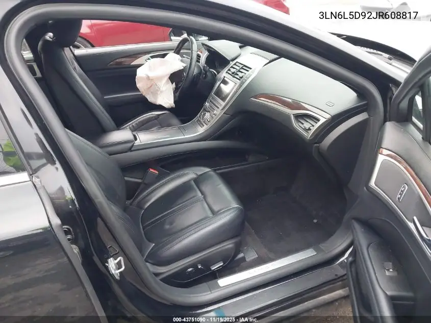 3LN6L5D92JR608817 2018 Lincoln Mkz Select