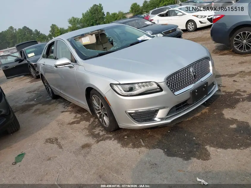 2018 Lincoln Mkz Premiere VIN: 3LN6L5A9XJR615518 Lot: 45630725