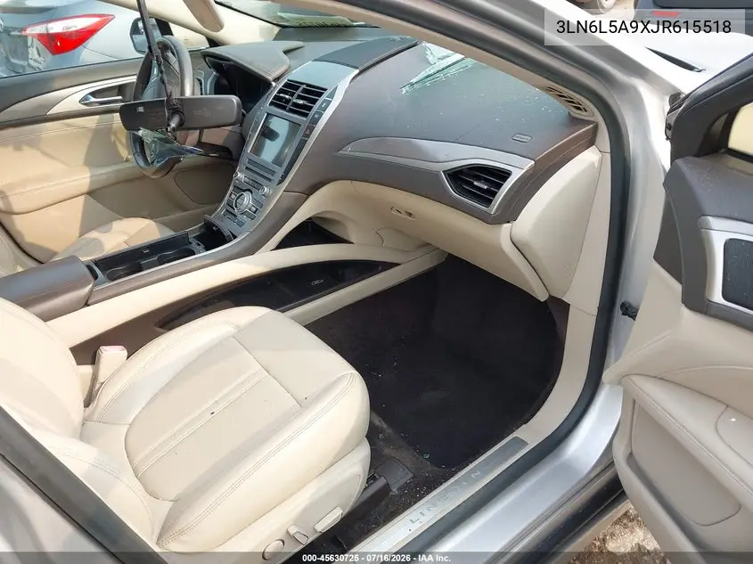 2018 Lincoln Mkz Premiere VIN: 3LN6L5A9XJR615518 Lot: 45630725