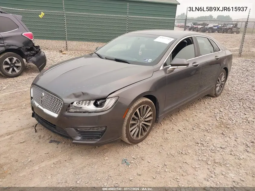 2018 Lincoln Mkz Premiere VIN: 3LN6L5B9XJR615937 Lot: 45657743