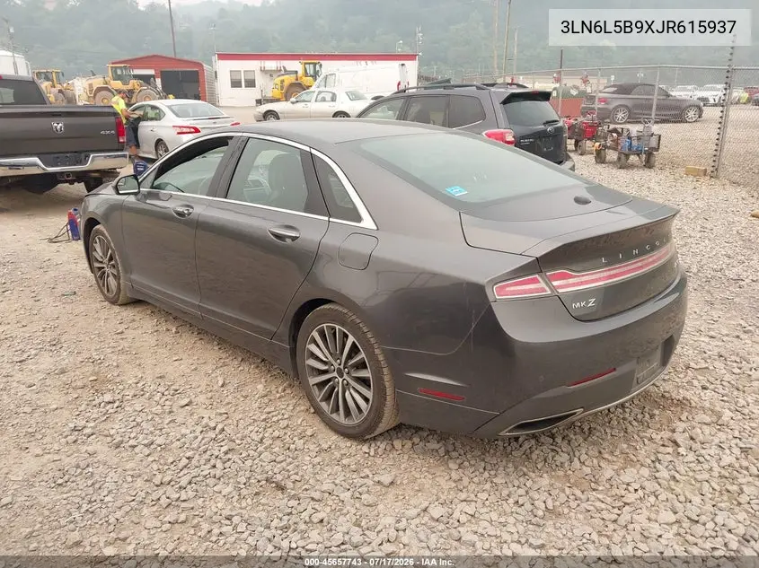 2018 Lincoln Mkz Premiere VIN: 3LN6L5B9XJR615937 Lot: 45657743