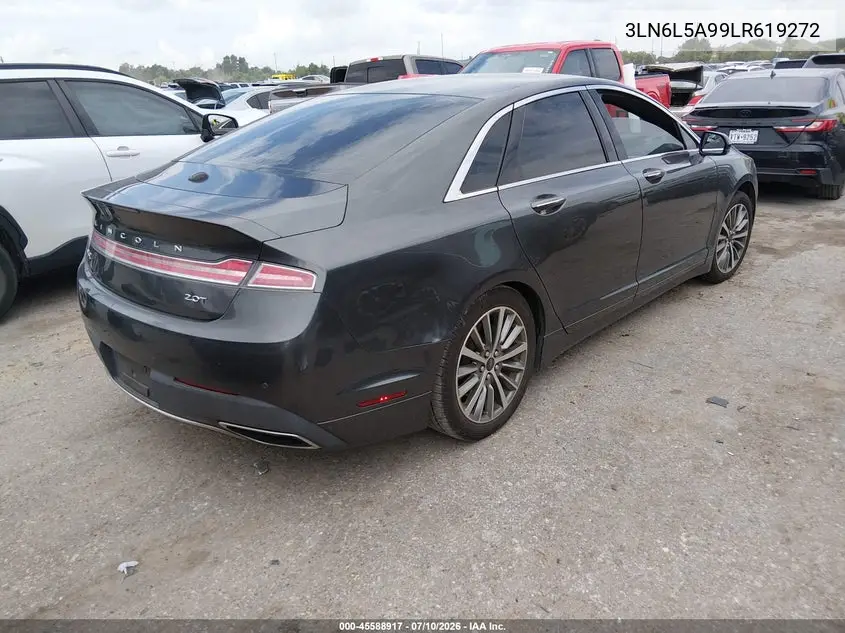 2020 Lincoln Mkz Standard VIN: 3LN6L5A99LR619272 Lot: 45588917