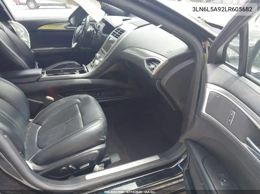 2020 Lincoln Mkz Standard VIN: 3LN6L5A92LR605682 Lot: 45627900