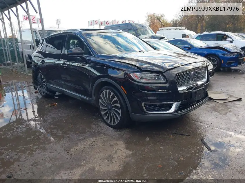 2LMPJ9J9XKBL17976 2019 Lincoln Nautilus Black Label
