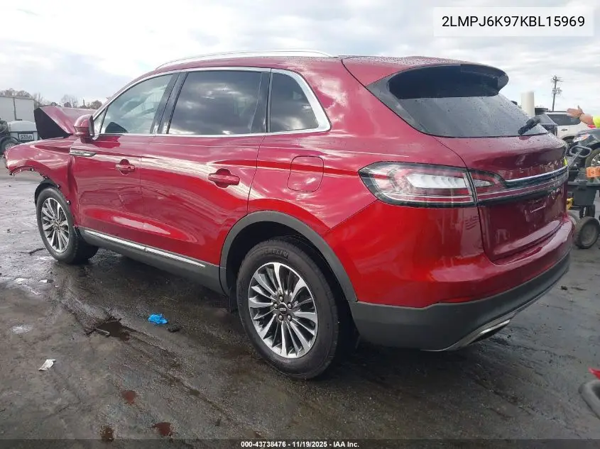 2LMPJ6K97KBL15969 2019 Lincoln Nautilus Select