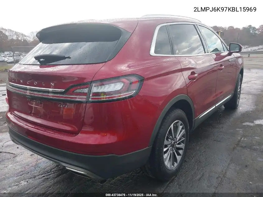 2LMPJ6K97KBL15969 2019 Lincoln Nautilus Select