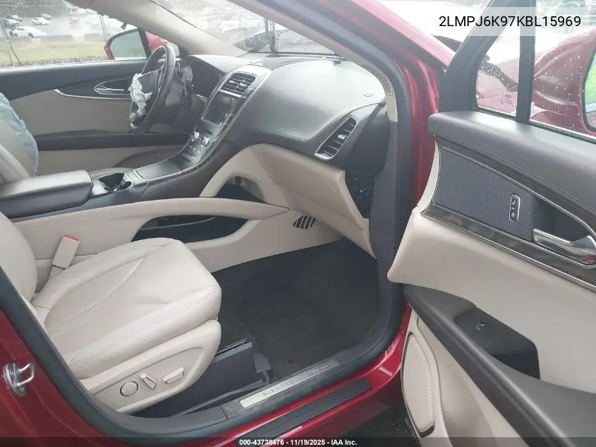 2LMPJ6K97KBL15969 2019 Lincoln Nautilus Select