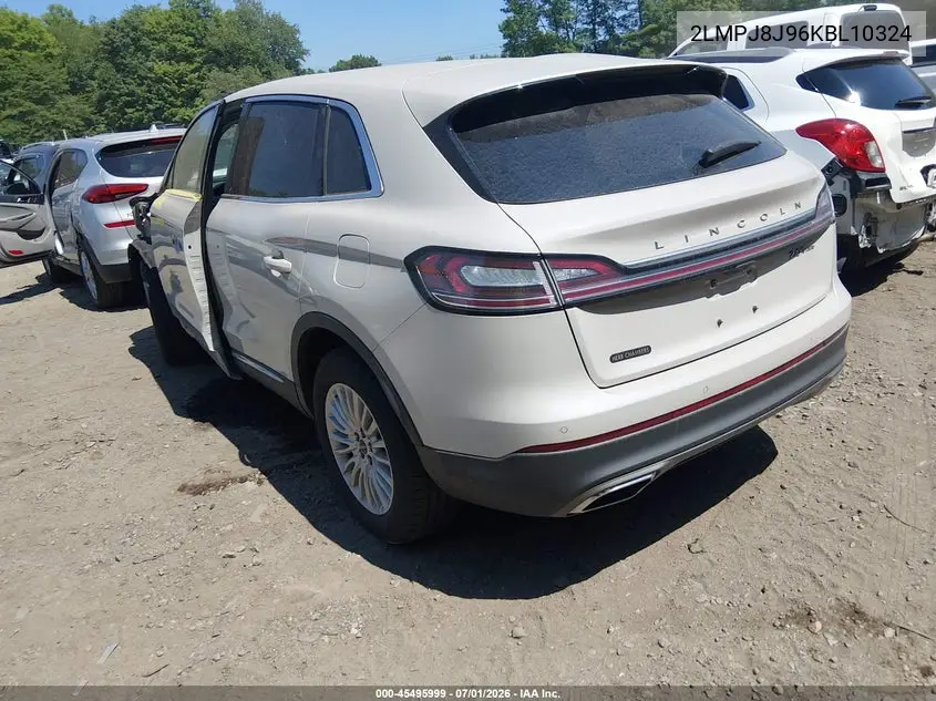 2019 Lincoln Nautilus Standard VIN: 2LMPJ8J96KBL10324 Lot: 45495999