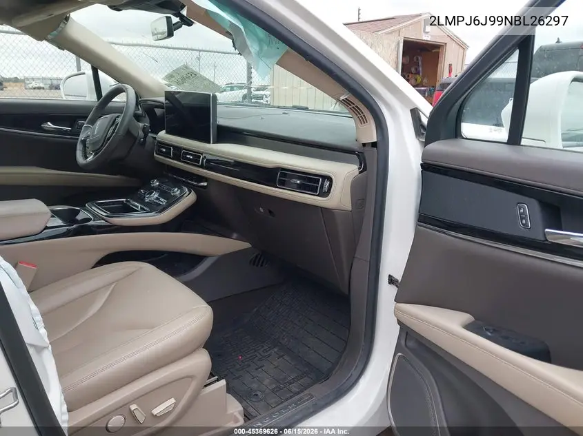 2022 Lincoln Nautilus Standard VIN: 2LMPJ6J99NBL26297 Lot: 45369626
