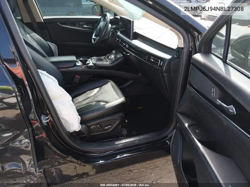 2022 Lincoln Nautilus Standard VIN: 2LMPJ6J94NBL27308 Lot: 45554891