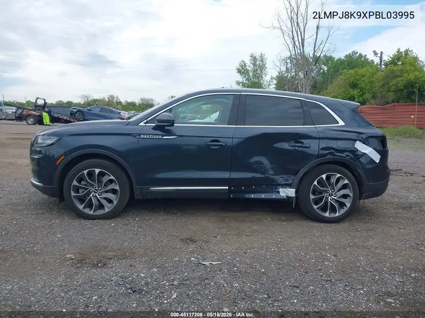 2023 Lincoln Nautilus Reserve VIN: 2LMPJ8K9XPBL03995 Lot: 45117206