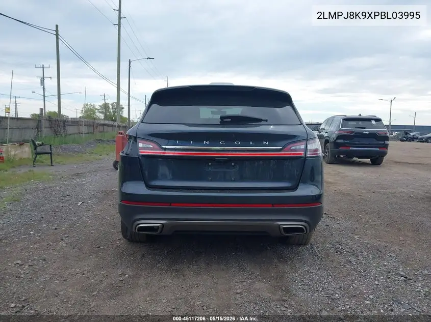 2023 Lincoln Nautilus Reserve VIN: 2LMPJ8K9XPBL03995 Lot: 45117206