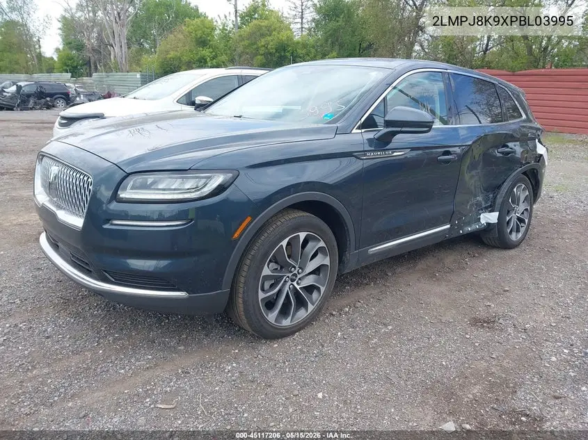 2023 Lincoln Nautilus Reserve VIN: 2LMPJ8K9XPBL03995 Lot: 45117206